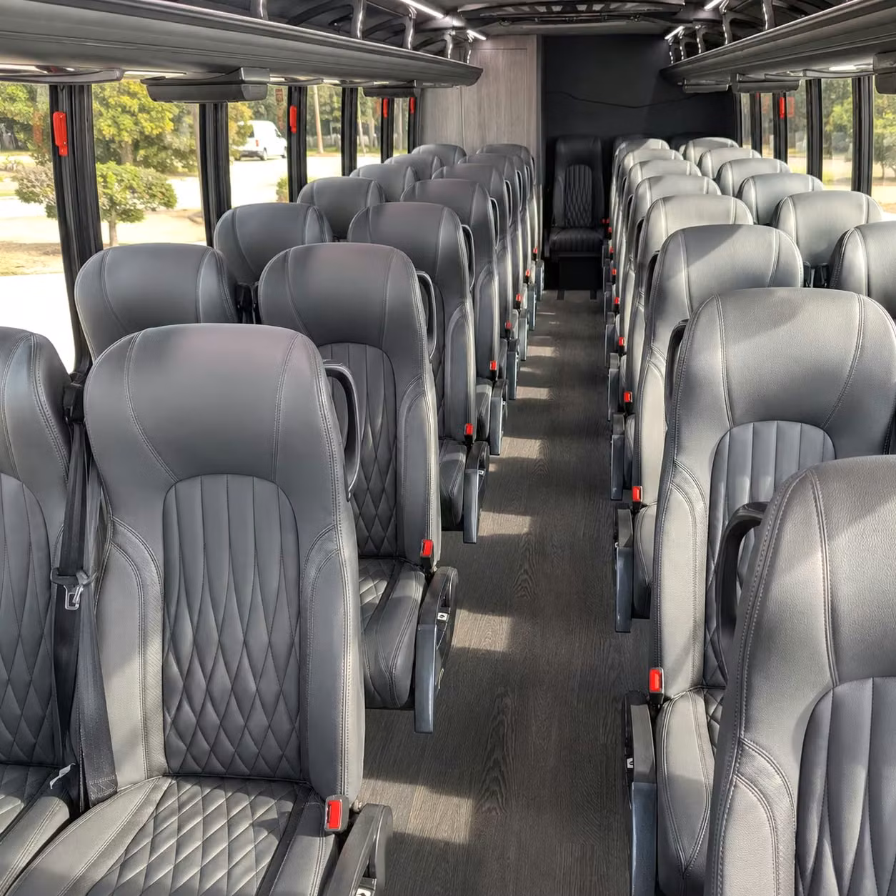 30 passenger minibus inside