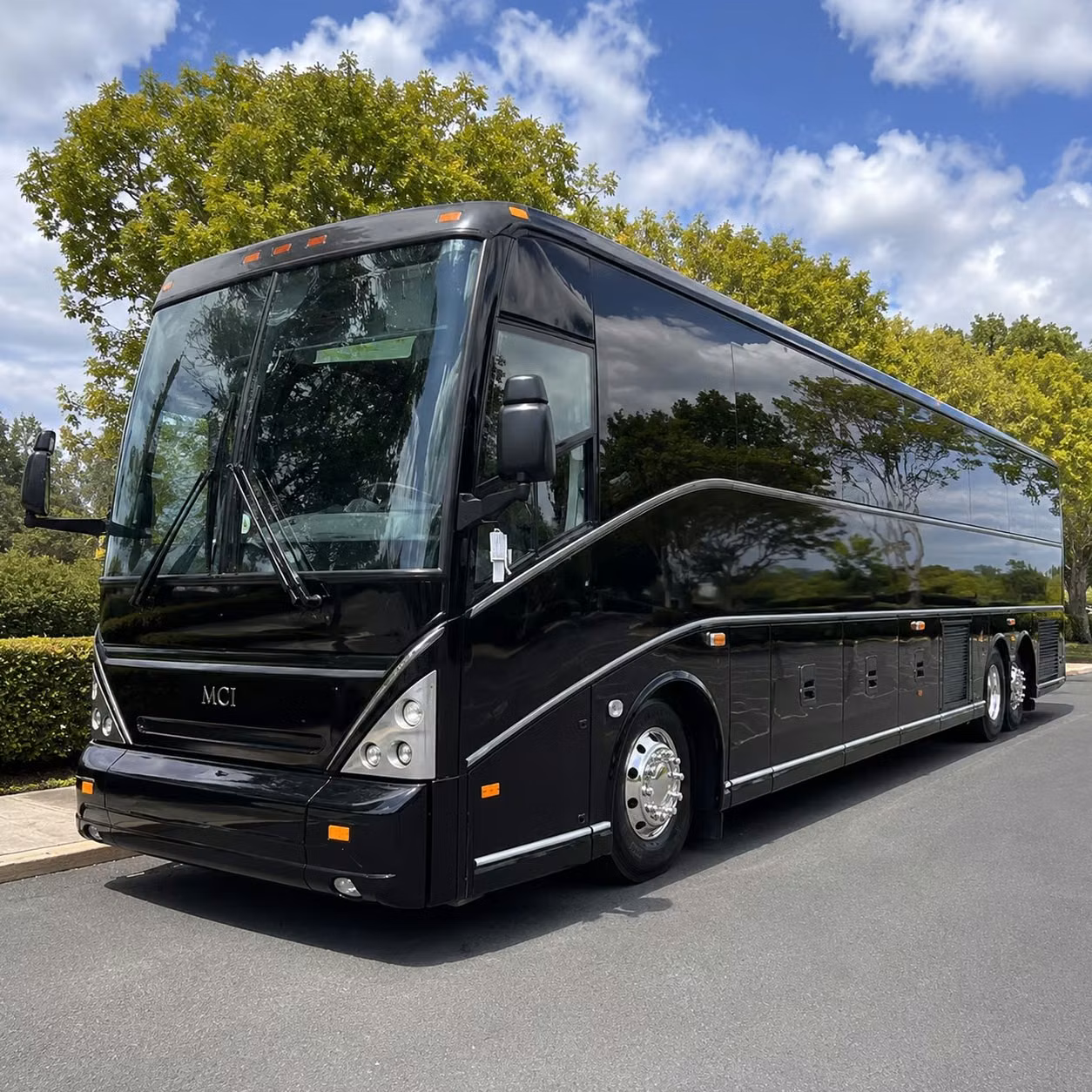 56 passenger charter bus