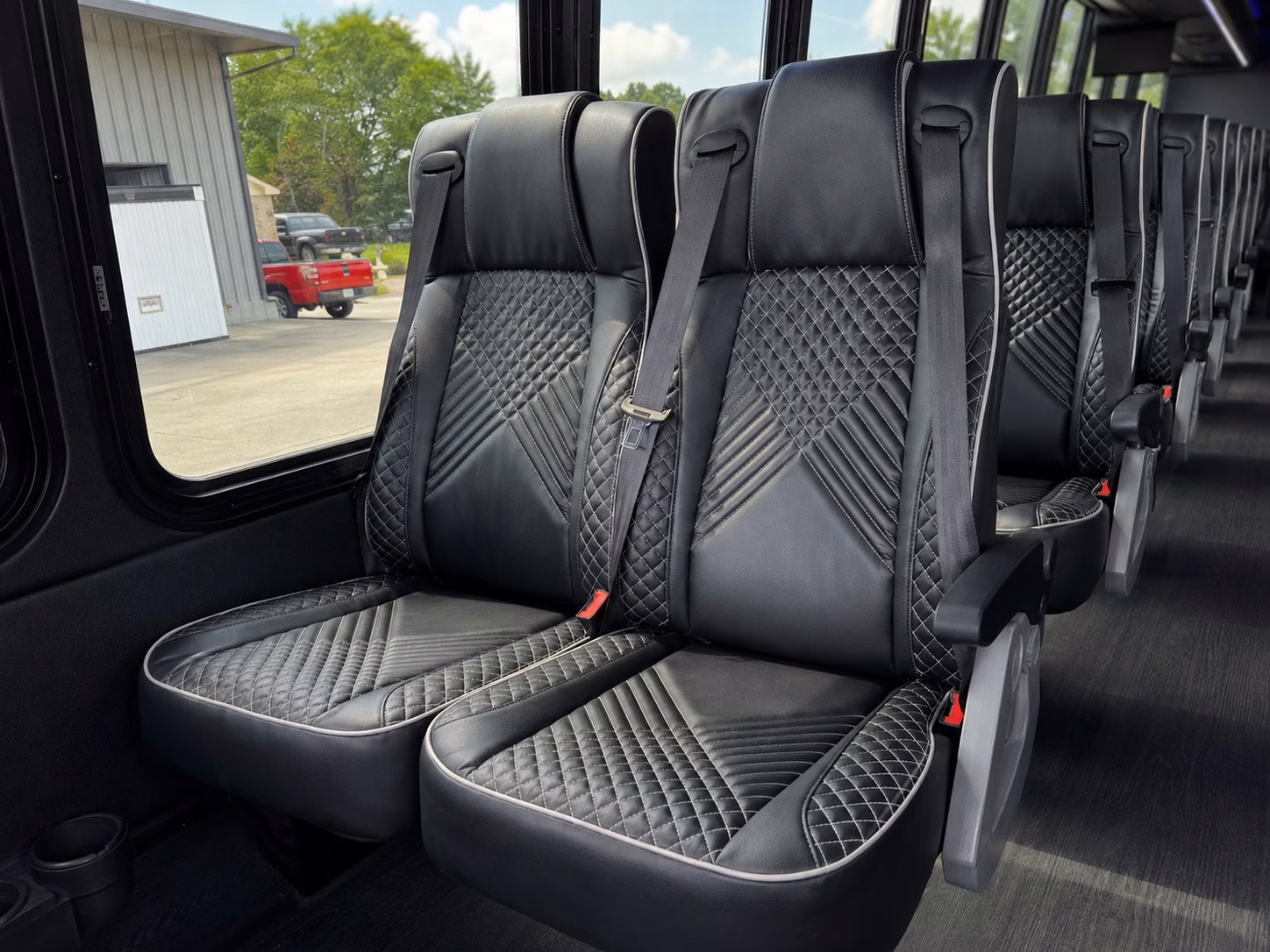 akron charter bus rental inside