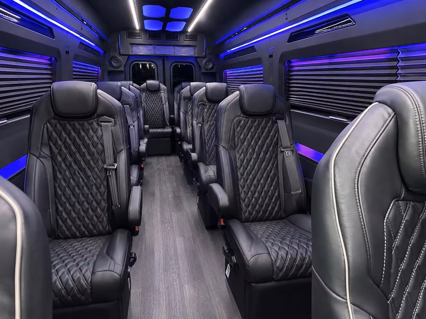 akron sprinter van rental with driver