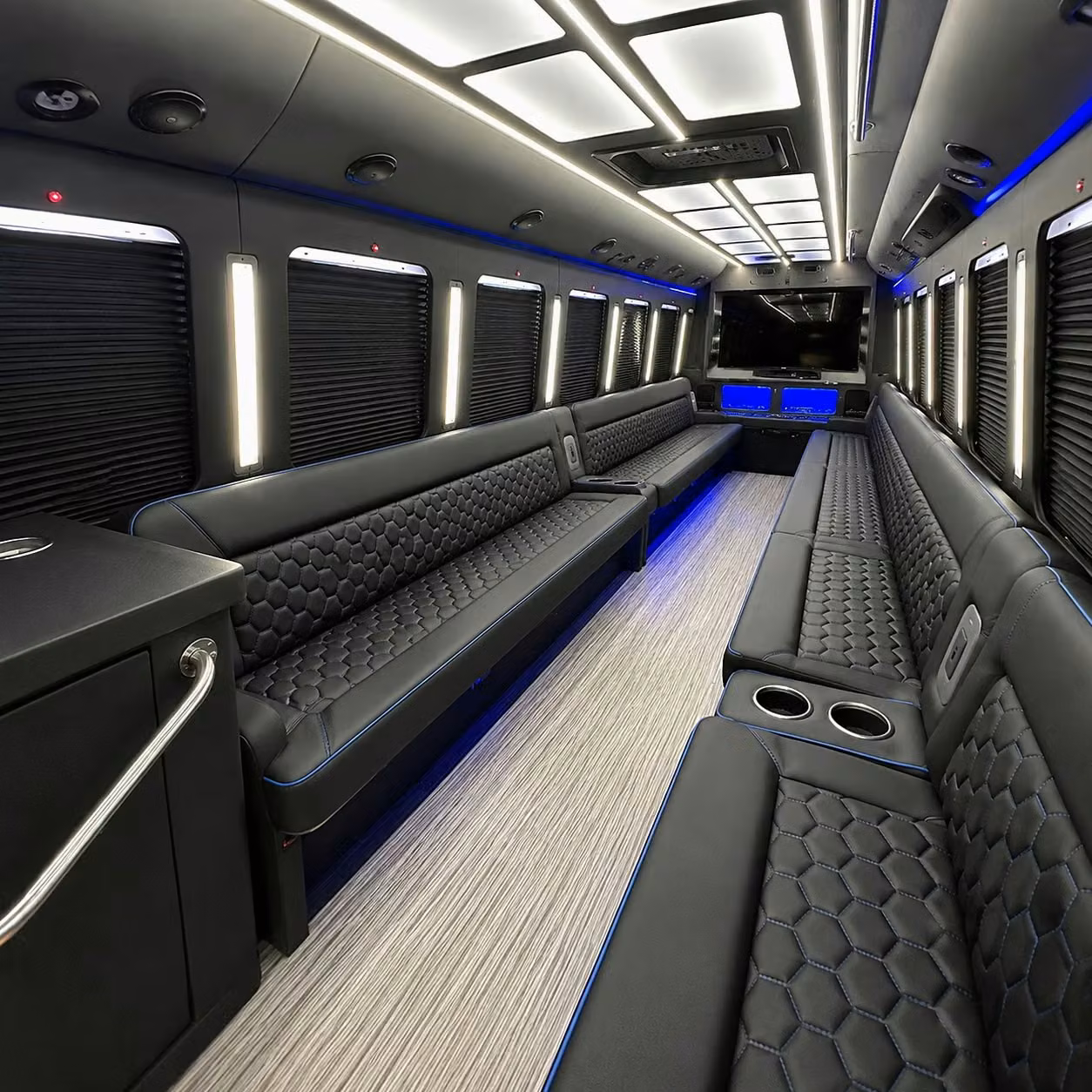 party bus interior