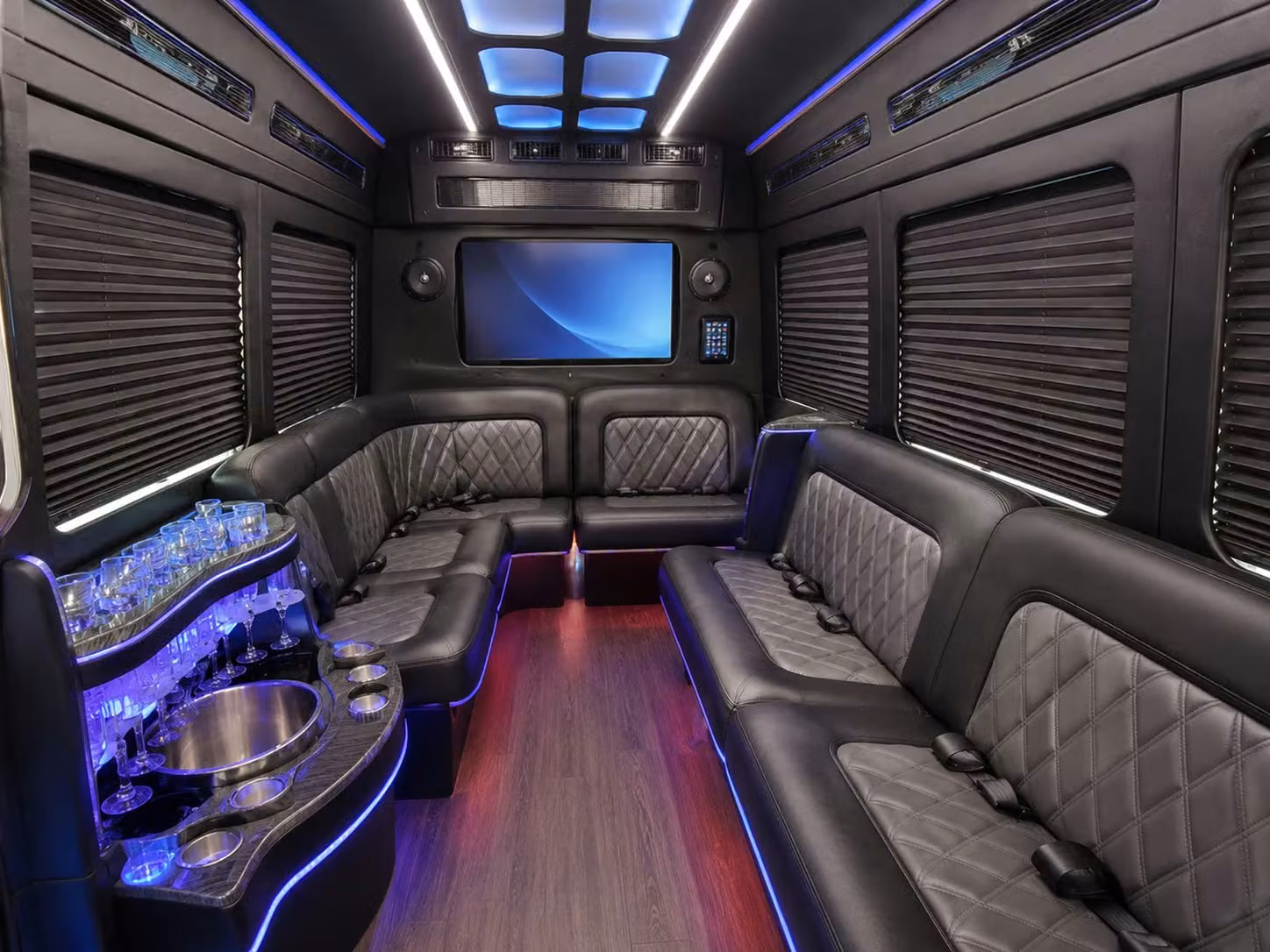 sprinter limousine inside