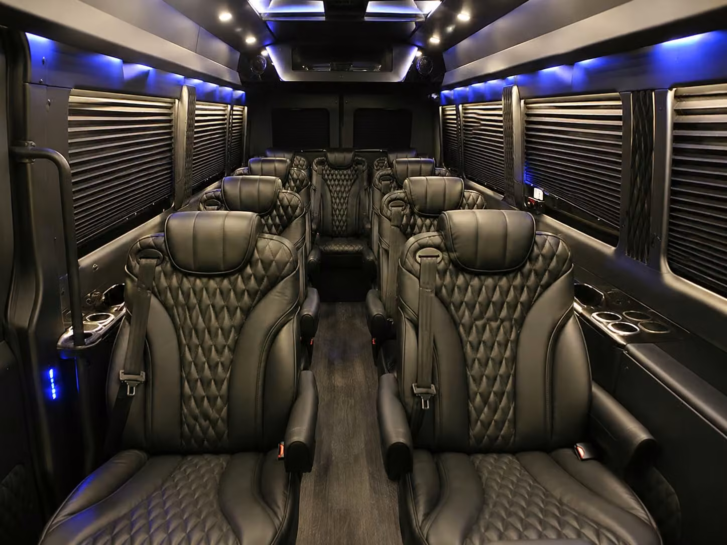 sprinter van with driver interior