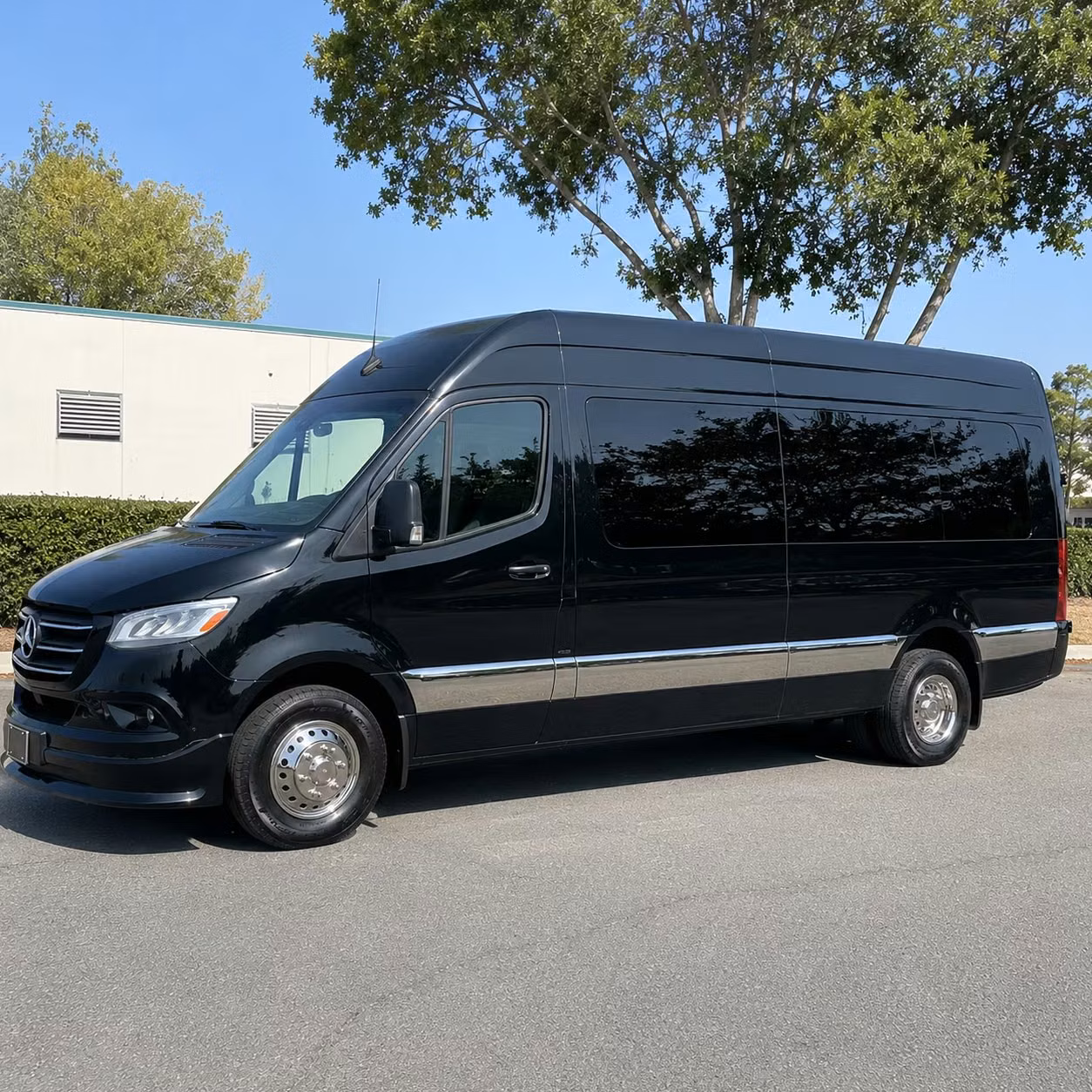 sprinter van with driver